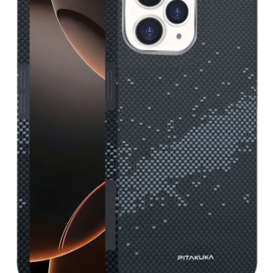 Husa Aramid PTK » iPhone 16, Kevlar Fiber, cu MagSafe, Splash GRAY