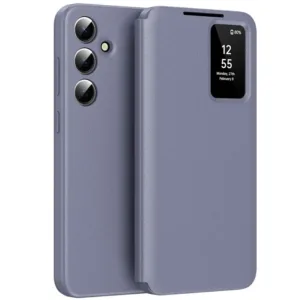 Husa Flip Smart » Samsung S25 Plus (S936), Magnetic View, Wallet, Lila GRAY