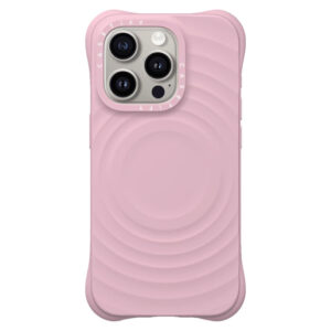 Husa Ripple » iPhone 16 Pro, Soft Skin, MagSafe, Rose PINK