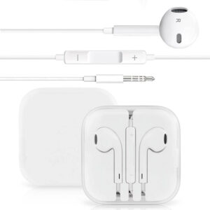 OEM (MNHF2ZM) - Casti cu Fir, In Ear, Jack 3.5mm, Stereo HiFi, 1.2m, White [blister]