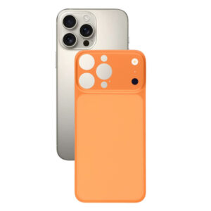 MX » Folie Spate S17 » iPhone 15 Pro Max, Full Cover, Transform Seria 17, FullGlue » ORANGE