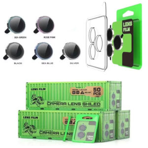 MX Lens » Folii Camere Samsung S26 / S26 Plus, Lens Cover, AutoAlign KIT, SILVER frame