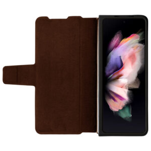 Husa Nillkin » Samsung Z Fold 4, Aoge, PC Leather, BROWN