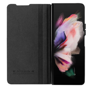 Husa Nillkin » Samsung Z Fold 4, Qin Leather, PC Leather, Black