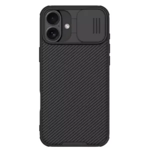 Husa Nillkin » iPhone 16, CamShield Pro, TPU, Black