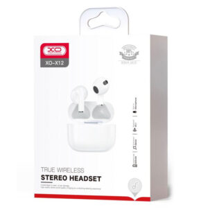 XO (X12) - Casti Wireless, Ear Buds, BT 5.1, 200h StandBy, 200mAh, Mini, White