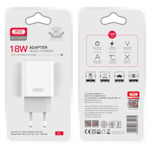 XO (L103) - Incarcator Retea, 18W, 1xUSB-A, QC 3.0, White