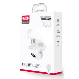 XO (X19) - Casti Wireless, Ear Buds, BT 5.1, 200h StandBy, 250mAh, Ark, White
