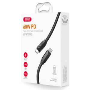 XO (NB-Q233B) - Cablu Date si Incarcare, USB-C, PD60W, QC3.0, 1m, Black