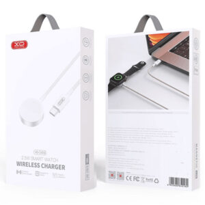 XO (CX016) - Incarcator Wireless, iWatch, 5W, Qi Charging, Cablu USB-C, 1m, White