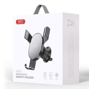 XO (C126) - Suport Auto, cu cleme laterale, montaj Ventilatie, AutoGravity, MultiAngle, Pull Hook, Black/Silver