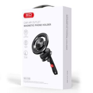 XO (C130) - Suport Auto, Magnetic, montaj Ventilatie, Pull Hook, Lock Position, Black