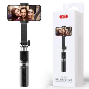 XO (SS10) Suport Stand, BT, tip Selfie, pentru telefon, brat telescopic, Tripods, 80cm, MiniSize, Black
