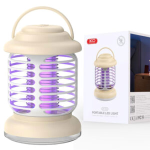 XO (YH10) - Lampa Camping, Travel, Anti Tantari, reincarcabila, conectare USB, 1200MAh, OFF WHITE