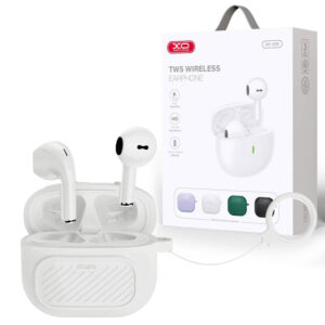 XO (X26) - Casti Wireless, Ear Buds, BT 5.1, 180h StandBy, 300mAh, Husa + Lanyard, White