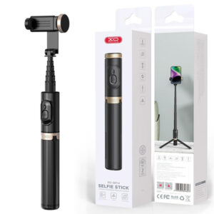 XO (SS14) Suport Stand, BT, tip Selfie, pentru telefon, brat telescopic, Tripods, 72cm, Reinforced, Black