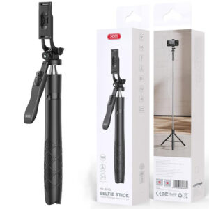 XO (SS15) Suport Stand, BT, tip Selfie, pentru telefon, brat telescopic, Tripods, 180cm, Steady Shot, Black