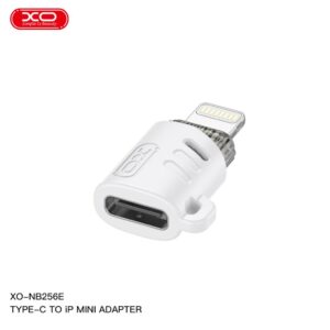 XO (NB256E) - Adaptor OTG Transfer, USB-C la Lightning, 480Mps, White