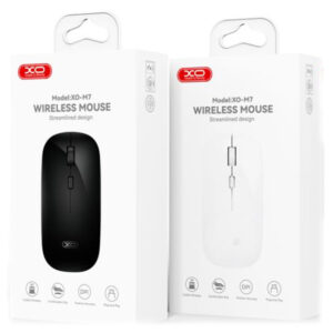 XO (M7) Mouse pentru PC/Laptop, Wireless 2.4G, WHITE