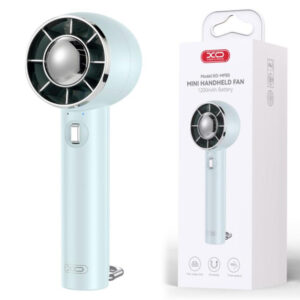 XO (MF85) Ventilator portabil/Desktop, 3 viteze, 1200mAh, Blue