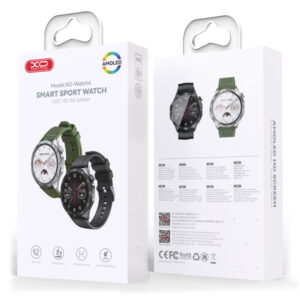 XO (Watch4) Ceas SmartWatch, Amoled, Wireless, Waterproof, Call + functii multiple, Sports, Green