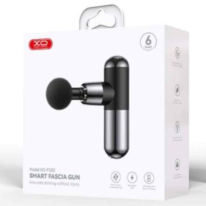 XO (FG02) - Aparat de Micro Masaj, 900mAh, 6 trepte de viteza, Fascia Gun, TARNISH