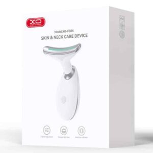 XO (FG05) - Aparat de masaj pentu gat, 600mAh, SonicVibration, White
