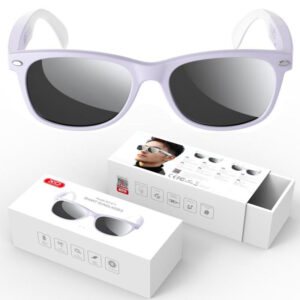 XO (E11) » Ochelari Smart, BT5.3, Audio Eyewear, UV Protect, 100h Stand-By, PURPLE