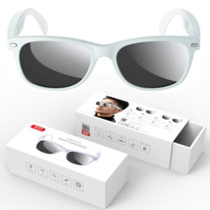 XO (E11) » Ochelari Smart, BT5.3, Audio Eyewear, UV Protect, 100h Stand-By, BLUE