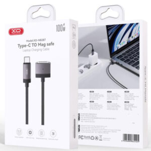 XO (NB287) » Cablu Incarcare, Mag3 la USB-C, 100W, Magnetic, 2m, BLACK