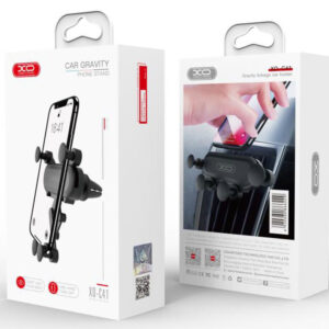 XO (C41) - Suport Auto, FlexiBump, montaj Ventilatie, AutoGravity, brate flexibile, Black