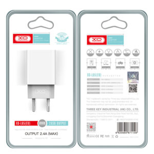 XO (L73) - Incarcator Retea, 2.4A, 1xUSB-A, QC 3.0, White
