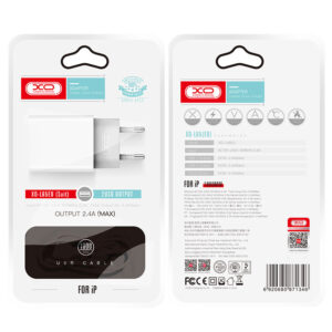 XO (L73) - Incarcator Retea + Cablu Lightning, 2.4A, 1xUSB-A, QC 3.0, White