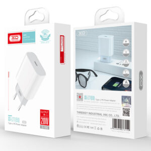 XO (L77) - Incarcator Retea, 20W, 1xUSB-C, PD, White