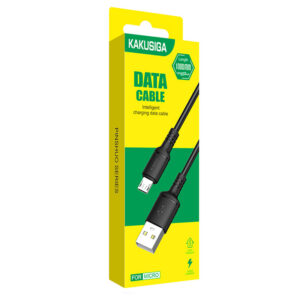 Kaku (KSC-419) - Cablu Date si Incarcare, USB-A la MicroUSB, 18W, 2.4A, 1m, Black