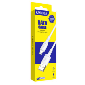 Kaku (KSC-419) - Cablu Date si Incarcare, USB-A la MicroUSB, 18W, 2.4A, 1m, White