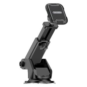 Kaku (KSC-473A) - Suport Auto, cu cleme laterale, montaj Bord, MultiAngle, brat ajustabil, Black