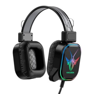 Kaku (KSC-581) Casti cu Fir, On Ear, 3.5mm, 2.1m cablu, Gaming, Light Ambient, Black