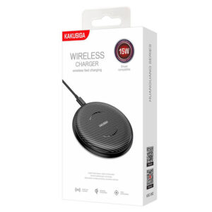 Kaku (KSC-562) - Incarcator Wireless, 15W, 1xUSB-C, PD, Magnetic, Black