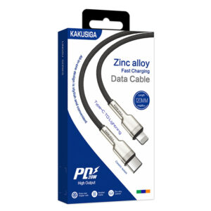 Kaku (KSC-685) - Cablu Date si Incarcare, USB-C la Lightning, PD20W, QC3.0, 1.2m, Black