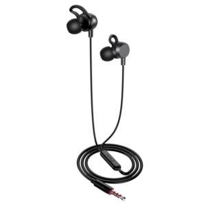 Kaku (KSC-705) - Casti cu Fir, In Ear, 3.5mm, 1.2m, Mic & Volume Key, HiFi, Black