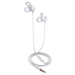 Kaku (KSC-705) - Casti cu Fir, In Ear, 3.5mm, 1.2m, Mic & Volume Key, HiFi, White