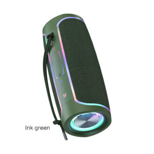 Kaku (KSC-614) » Boxa Portabila, BT 5.0, Colorful Light, 10W, TWS | Green Dark