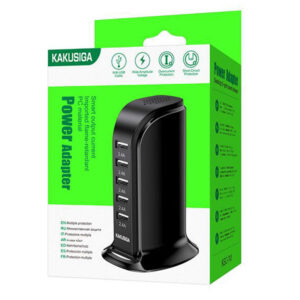Kaku (KSC-741) - Desktop Hub Multiport 5 x USB-A, Black