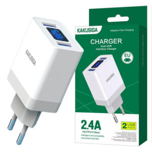 Kaku (KSC-756) - Incarcator Retea, 18W, 2.4A, 1xUSB-A, QC 3.0, Power LED, White