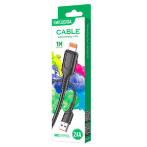Kaku (KSC-805) - Cablu Date si Incarcare, USB-A la Lightning, 18W, 2.4A, 1m, Black