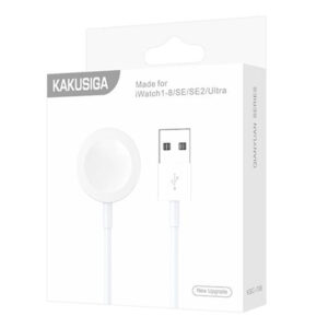 Kaku (KSC-798) - Incarcator Wireless, iWatch, 1.75W, 5V, Qi Charging, conector USB-A, White
