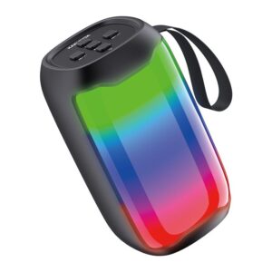 Kaku (KSC-823) » Boxa Portabila, Wireless BT 5.0, 1.5W, 1200mAh, TF card, Ambient Light, Black