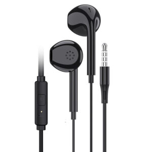 Kaku (KSC-848) - Casti cu Fir, In Ear, 3.5mm, 1.2m, Mic & Volume Key, Black