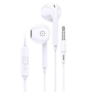 Kaku (KSC-848) - Casti cu Fir, In Ear, 3.5mm, 1.2m, Mic & Volume Key, White